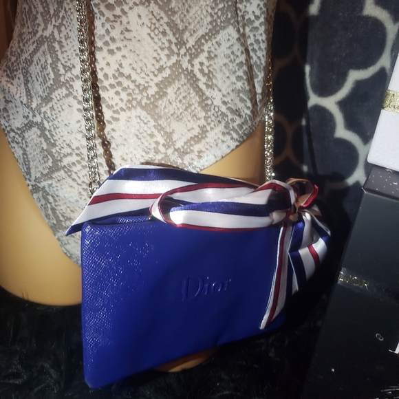 Dior mini crossbody bag blue - Picture 11 of 12